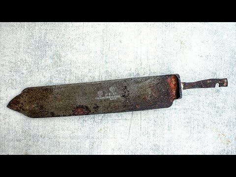 Видео: Реставрация ножа царского времени