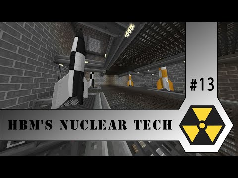 Видео: ☢ Обзор мода Hbm's Nuclear Tech | Часть 13 | Турели и ракеты | Minecraft 1.7.10