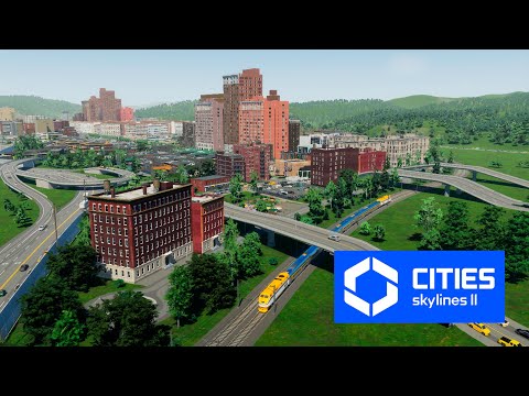 Видео: Cities Skylines 2 - Уютный жилой район вдоль ж/д путей! #21