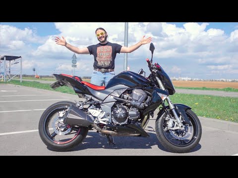 Видео: Вот почему Kawasaki Z1000 - годный литр для новичка / Раздетый Ninja тоже воин