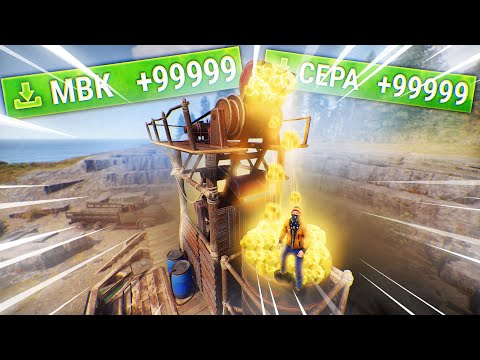 Видео: Мой Карьер добывает Миллионы Серы и МВК в Rust/Раст