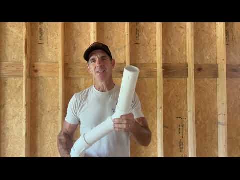 Видео: Как сделать идеальный отвод ПВХ под углом 45 градусов. Менее 5 минут. #сделайсам #сантехника #сан...