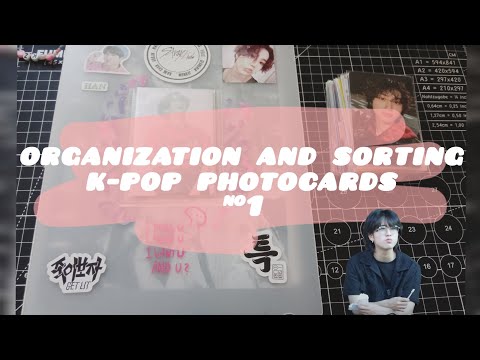 Видео: биндер тур/организация биндера #1 / organization and sorting k-pop photocards