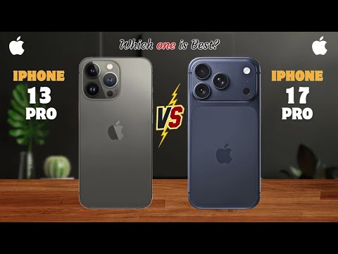 Видео: iPhone 13 Pro против iPhone 17 Pro⚡полные сведения