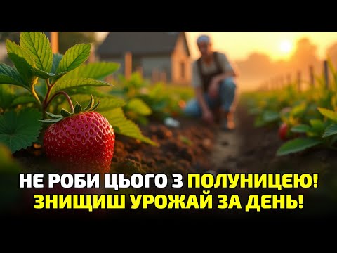 Видео: Аптечна таємниця за 5 гривень! Полуниця цвіте вдруге, а сусіди не вірять очам!