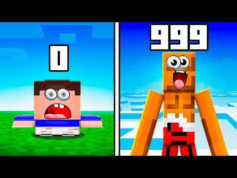 Видео: +1 СМ КАЖДУЮ СЕКУНДУ! Я ВЫРОС ГИГАНТОМ В МАЙНКРАФТ! 😱