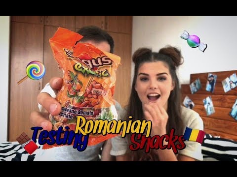 Видео: 🍭🇷🇴 Опитваме Румънски Сладки | 🍭🇷🇴Testing Romanian Snacks