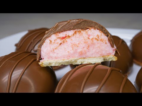 Видео: Шоколадный Десерт с ягодным Муссом |  Вкусный рецепт Без выпечки