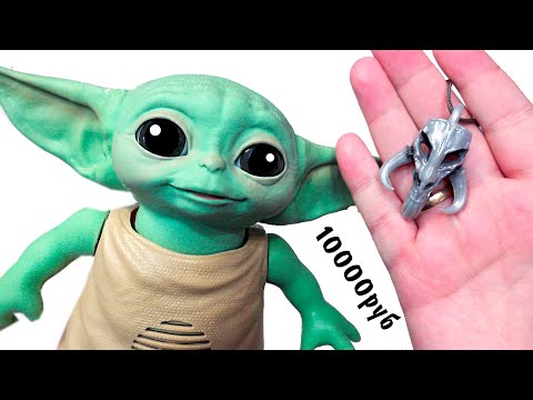 Видео: Самый ДОРОГОЙ Аниматроник! Грогу малыш Йода Hasbro SW Mandalorian The Child Animatronic