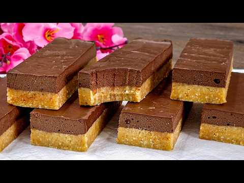 Видео: Новый домашний десерт, который тает во рту! Вкусно и полезно, без муки!