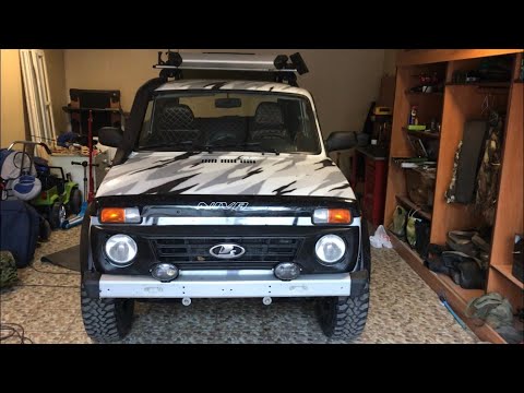 Видео: Установка шноркеля на Niva Bronto!