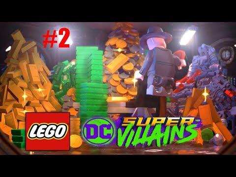 Видео: LEGO DC Super-Villains прохождение #2 Разборки в Лиге Справедливости и Большое Ограбление