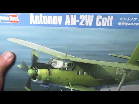 Видео: Ан-2 W Colt 1:48 . Короткий обзор.