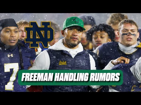 Видео: Футбольный клуб Нотр-Дам INSIDER: Последние новости о травмах, как Маркус Фримен справляется со с...