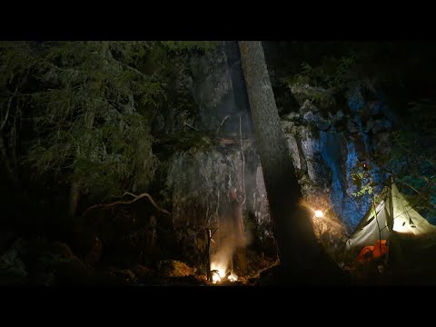 Видео: 2 ночи в замшелом курумнике и среди бородатой уснеи.