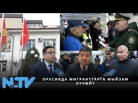 Видео: Орусияда мигранттарга мыйзам күчөйт