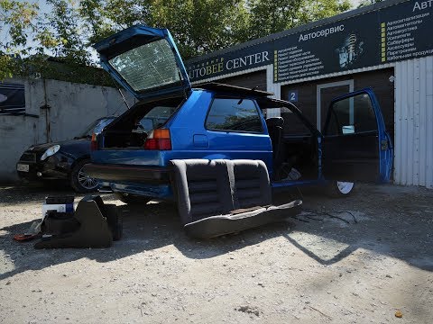 Видео: 40. VW Golf GTI за 45.000! Акустика и автофест 2017.