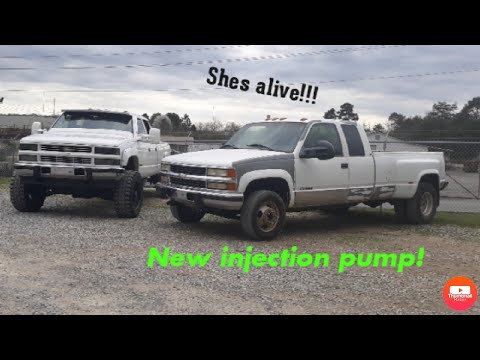 Видео: Замена ТНВД 6,5 л (грузовик жены)