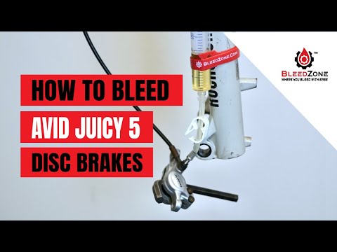 Видео: Как прокачать гидравлические дисковые тормоза Avid Juicy | Комплект BleedZone
