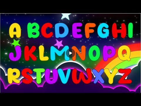 Видео: Песня ABC с заглавными и строчными буквами