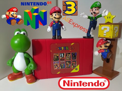 Видео: Картридж для Nintendo 64 c AliExpress. Полный обзор. Часть 3/4