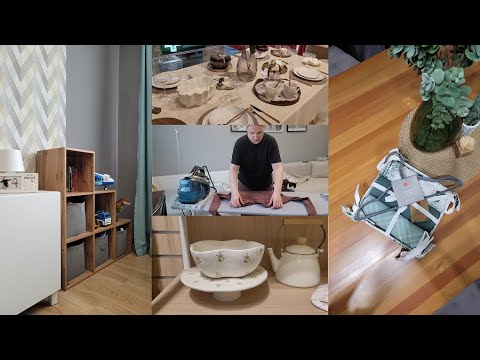 Видео: Влог🤗|Перестановка в комнате|Купили стеллаж для игрушек|Глажка|Наши новости| Обзор Kuchenland😍