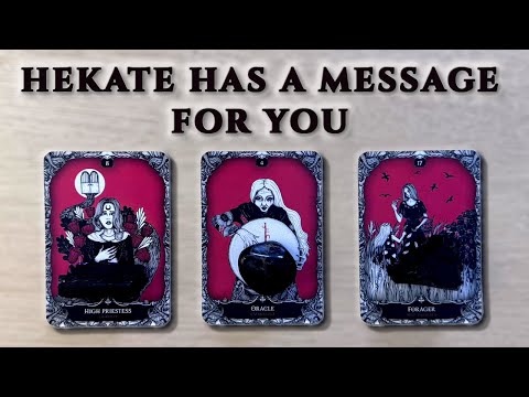 Видео: 🌑🔮 Послания и благословения от Гекаты ✨ 🕯 Ритуал выбора карты — вечное чтение Таро 🕯
