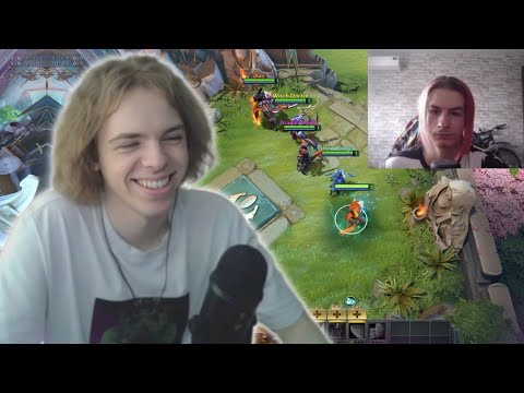 Видео: ФЫВФЫВ СМОТРИТ - ИВАН ЗОЛО ИГРАЕТ В DOTA 2 🤣