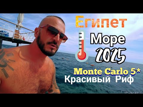 Видео: Египет 🇪🇬 УПАЛА ТЕМПЕРАТУРА воды в море КРАСИВЫЙ РИФ Monte Carlo Sharm El Sheikh, 5 район Хадаба