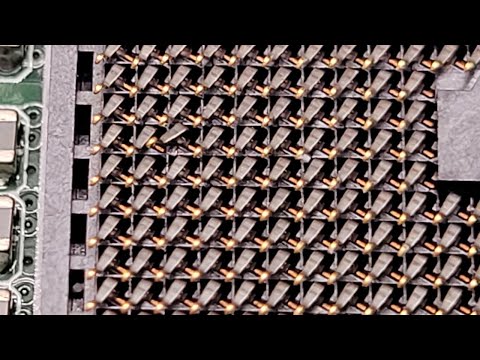 Видео: Погнутые контакты!! Ремонт сломанной материнской платы и процессора!