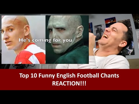 Видео: American Reacts: Топ-10 смешных футбольных кричалок на английском языке РЕАКЦИЯ