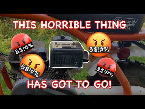 Видео: Установка лучшей выхлопной системы на минибайк Coleman BT200X