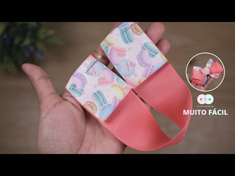 Видео: Бант из ленты Grosgrain - мне нравятся цветовые вариации | Элизия ручной работы