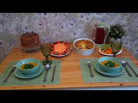 Видео: БЛИННЫЙ ТОРТ и Вкусный Обед Что Приготовить на Обед//Семейный ОБЕД