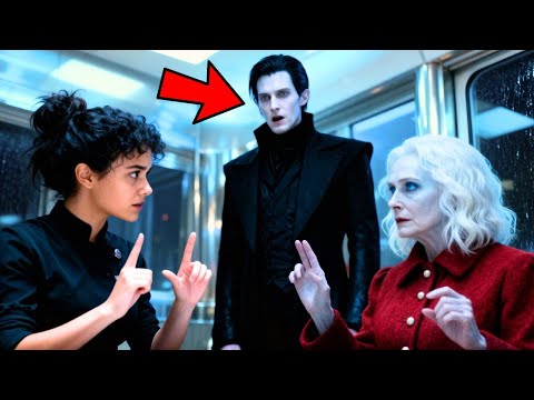 Видео: Официантка Поприветствовала Глухую Даму На Языке Жестов... Её Сын Король Вампиров Наблюдал
