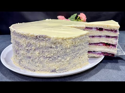 Видео: ТВОРОЖНЫЙ торт со СМОРОДИНОЙ!!! Попробуйте!!! 