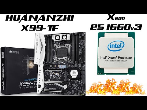 Видео: Шокирующие факты о разгоне Xeon-а E5 1660v3 на Huananzhi X99-TF! Сравнение с E5 1650v3
