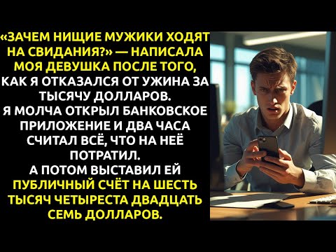 Видео: Я ПОСЧИТАЛ, сколько потратил на девушку за 8 месяцев — и РЕШИЛ вернуть КАЖДУЮ копейку.