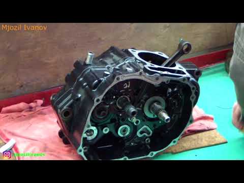Видео: Снимаем и разбираем двигатель. Honda xr400. Часть 2. Ремонт, сервис.