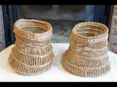 Видео: ♻ Плетение корзин в этно-стиле "буркина-фасо"  ♻