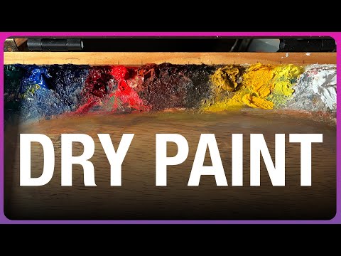 Видео: Что делать? Сухая краска.