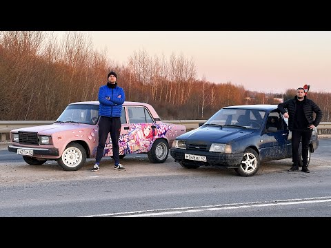 Видео: БОЕВАЯ ЖИГА ПРОТИВ ИЖ ОДЫ НА 1.7 МОТОРЕ! КТО ПОБЕДИТ?