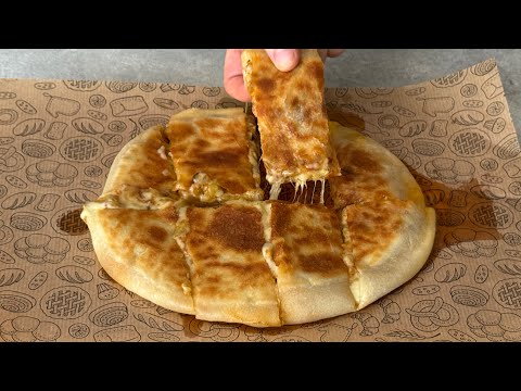 Видео: Без духовки❌Без дрожжей❌Любой, у кого есть мука,молоко, баклажаны и сковорода, может это приготовить