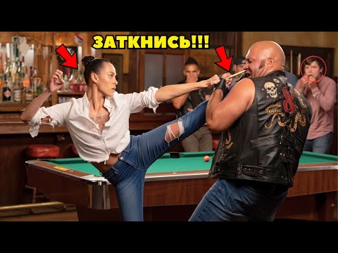 Видео: Официантка ВЫРУБИЛА АМБАЛА с одного удара. Пристали к ДЕВУШКЕ и очень ПОЖАЛЕЛИ. Оказалась СПЕЦНАЗ..