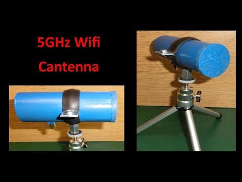 Видео: 5 ГГц Wi-Fi Кантенна