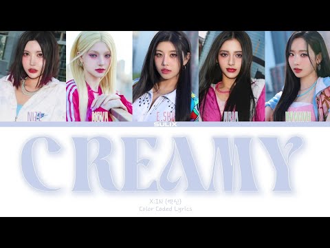 Видео: X:IN-Creamy (Перевод-кириллизация/Color Coded Lyrics)