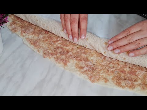 Видео: Беру простой ФАРШ и ЛАВАШ и ВОТ ЧТО ПОЛУЧАЕТСЯ, сочный, вкусный обед или ужин