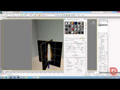 Видео: 3Ds Max + Corona Render. Пламя свечи (Урок 3d Max)