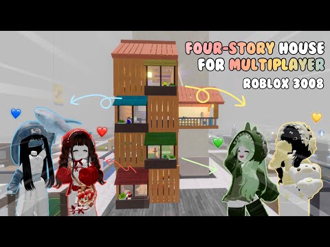 Видео: Строим 4-этажный дом для выживания в многопользовательском режиме в Roblox SCP 3008!