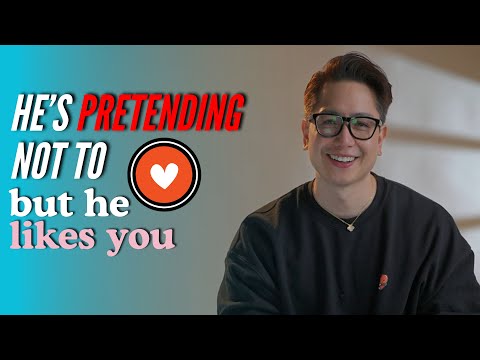 Видео: Признаки того, что он влюблен в тебя, но притворяется, что это не так